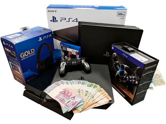 Продать бу Sony PlayStation 4 Fat Slim Pro